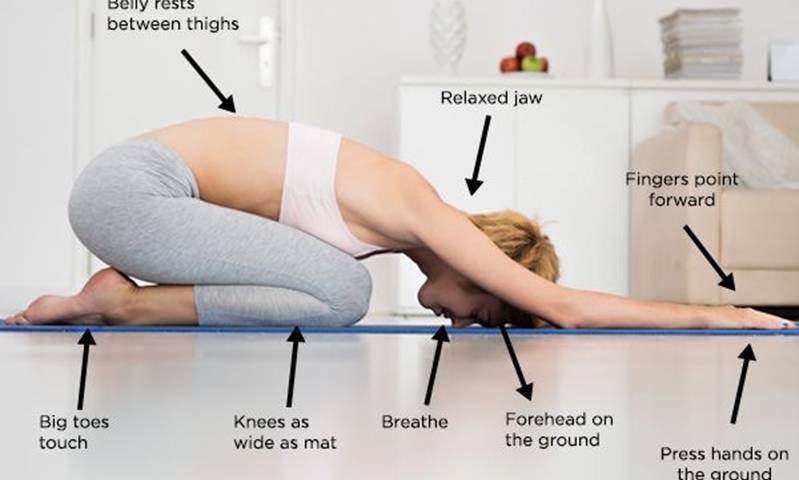 Child’s-pose-Balasana